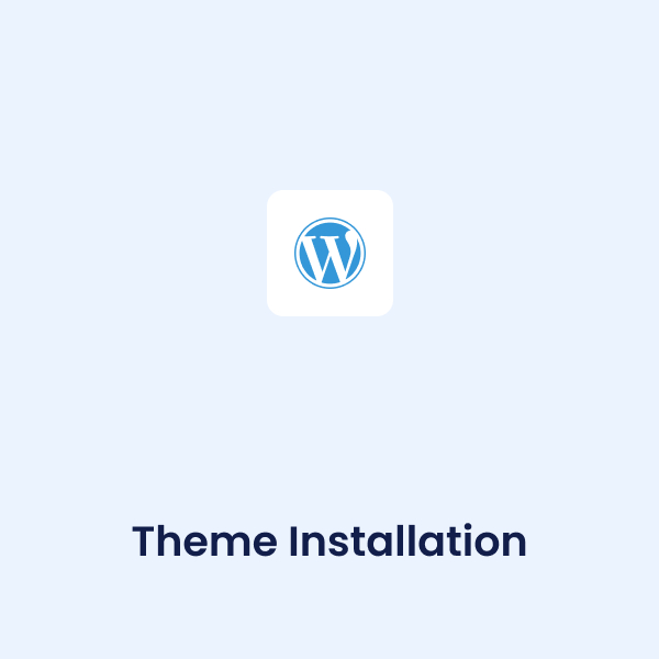 WordPress Theme Installation